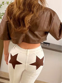 Blusa Café Corta