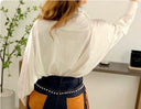 Blusa Blanca Cruzada