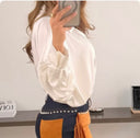 Blusa Blanca Cruzada